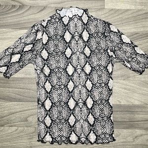 Snake Skin Top